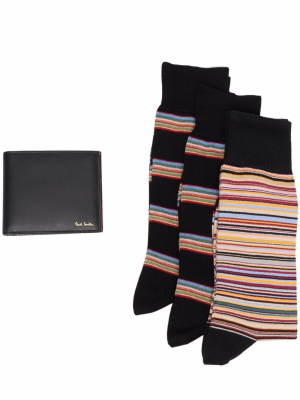 

Signature Stripe bifold wallet, Paul Smith Signature Stripe bifold wallet