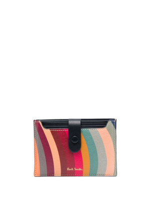 

Swirl-print card case, Paul Smith Swirl-print card case