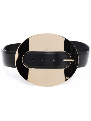 

Disc buckle leather belt, Rabanne Disc buckle leather belt