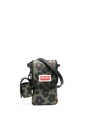 

Leopard-print phone pouch, Kenzo Leopard-print phone pouch