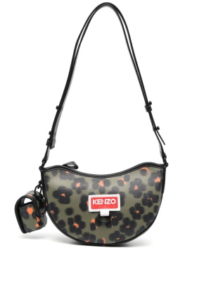 

Leopard-print shoulder bag, Kenzo Leopard-print shoulder bag