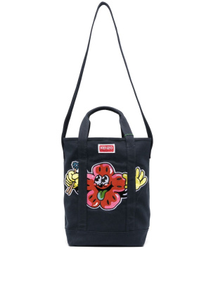 

Logo-patch tote bag, Kenzo Logo-patch tote bag