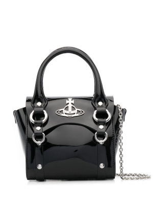 

Logo top-handle tote, Vivienne Westwood Logo top-handle tote