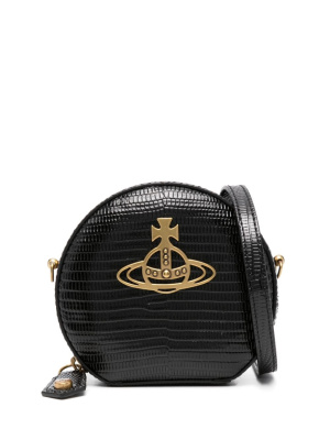 

Round leather mini bag, Vivienne Westwood Round leather mini bag