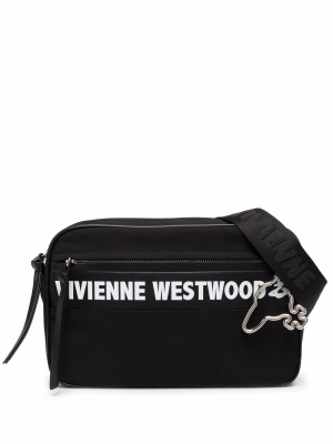 

Logo-tape shoulder bag, Vivienne Westwood Logo-tape shoulder bag