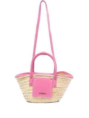 

Small Le panier Soli raffia tote bag, Jacquemus Small Le panier Soli raffia tote bag