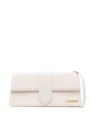 

Le Bambino linen shoulder bag, Jacquemus Le Bambino linen shoulder bag