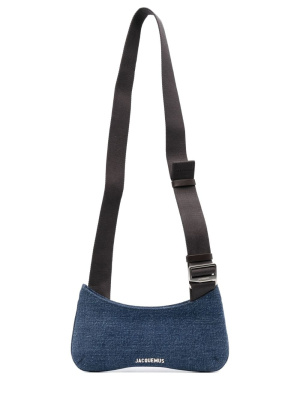 

Le Bisou Gros Grain denim crossbody bag, Jacquemus Le Bisou Gros Grain denim crossbody bag