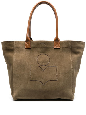 

Embroidered-logo tote bag, ISABEL MARANT Embroidered-logo tote bag