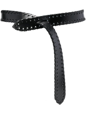 

Lecce whipstitch-trim leather belt, ISABEL MARANT Lecce whipstitch-trim leather belt