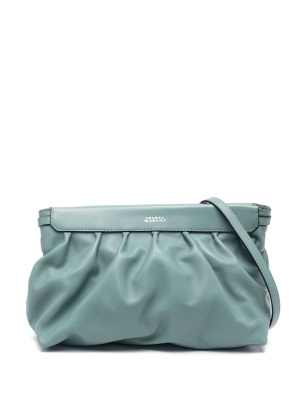 

Luzes ruched leather shoulder bag, ISABEL MARANT Luzes ruched leather shoulder bag