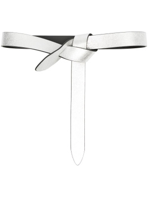 

Metallic-effect knot belt, ISABEL MARANT Metallic-effect knot belt