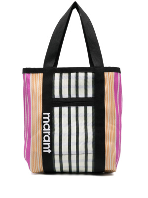 

Warden striped tote bag, ISABEL MARANT Warden striped tote bag