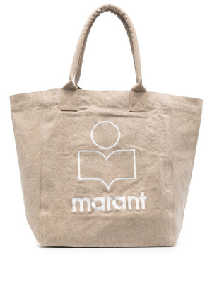

Yenky Canvas logo tote bag, ISABEL MARANT Yenky Canvas logo tote bag