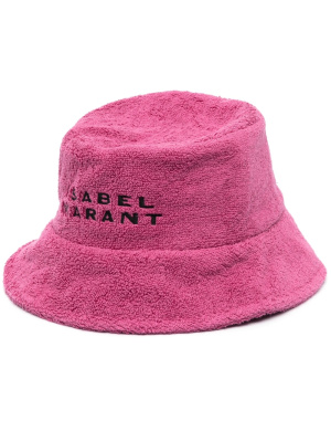

Embroidered-logo bucket hat, ISABEL MARANT Embroidered-logo bucket hat