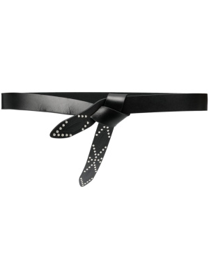 

Knot-fastening leather belt, ISABEL MARANT Knot-fastening leather belt