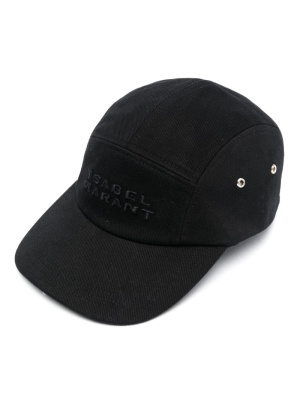 

Logo-embroidered cotton cap, ISABEL MARANT Logo-embroidered cotton cap