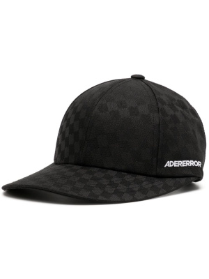 

Check-print snapback cap, Ader Error Check-print snapback cap