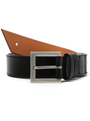 

Logo-patch leather belt, Ader Error Logo-patch leather belt
