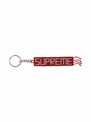 

Beaded logo keychain, Supreme Beaded logo keychain