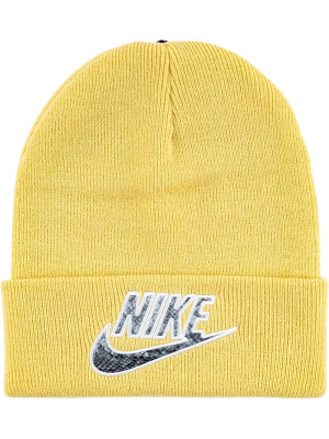 

X Nike snakeskin-print logo beanie, Supreme X Nike snakeskin-print logo beanie