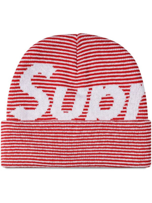 

Striped Big Logo beanie, Supreme Striped Big Logo beanie