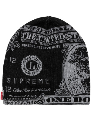 

Dollar graphic-print beanie, Supreme Dollar graphic-print beanie
