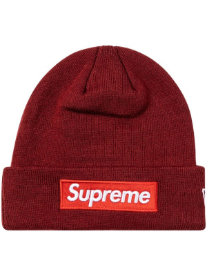 

X New Era box logo beanie, Supreme X New Era box logo beanie