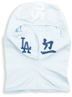 

X MLB Kanji Teams "Los Angeles Dodgers - Pale Blue" lightweight balaclava, Supreme X MLB Kanji Teams "Los Angeles Dodgers - Pale Blue" lightweight balaclava