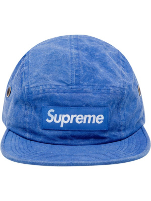 

Washed linen camp cap, Supreme Washed linen camp cap