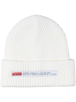 

Property Label knitted beanie, Supreme Property Label knitted beanie