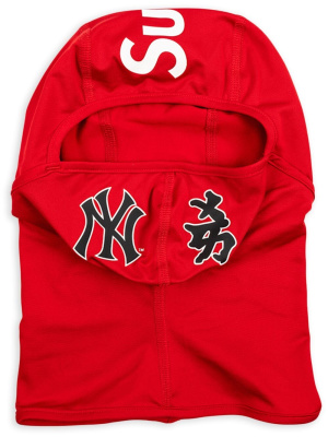 

X MLB Kanji Teams "New York Yankees - Red" lightweight balaclava, Supreme X MLB Kanji Teams "New York Yankees - Red" lightweight balaclava