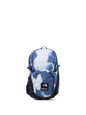 

X The North Face bleached denim print backpack, Supreme X The North Face bleached denim print backpack