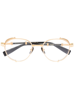 

BPX110A52 round-frame glasses, Balmain Eyewear BPX110A52 round-frame glasses