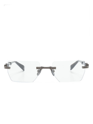 

Pierre rectangle-frame glasses, Balmain Eyewear Pierre rectangle-frame glasses