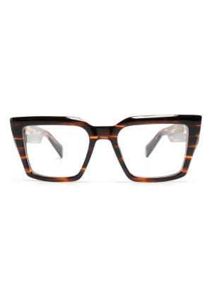

Formee oversize-frame glasses, Balmain Eyewear Formee oversize-frame glasses