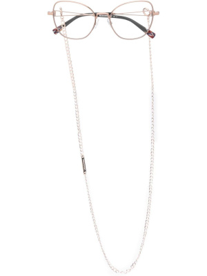 

Double cat-eye glasses and sunglasses, MISSONI EYEWEAR Double cat-eye glasses and sunglasses