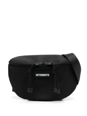 

Logo-patch belt bag, VETEMENTS Logo-patch belt bag