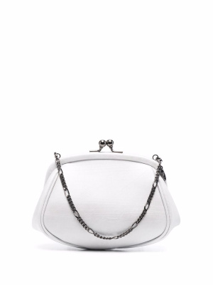 

Clasp leather shoulder bag, Discord Yohji Yamamoto Clasp leather shoulder bag