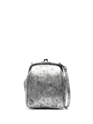 

Velvet kiss-lock cross body bag, Discord Yohji Yamamoto Velvet kiss-lock cross body bag