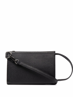 

Grained leather shoulder bag, Discord Yohji Yamamoto Grained leather shoulder bag