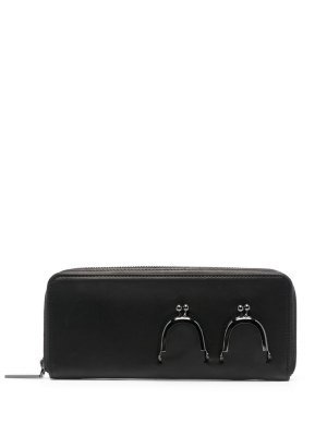 

Embellished continental wallet, Discord Yohji Yamamoto Embellished continental wallet