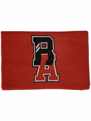 

Colour-block varsity scarf, BOSS Colour-block varsity scarf