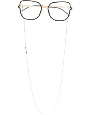 

Square-frame chain glasses, BOSS Square-frame chain glasses