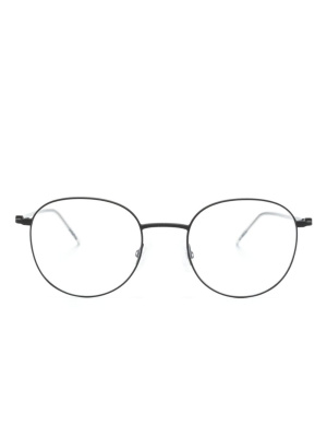

Logo-engraved round-frame glasses, BOSS Logo-engraved round-frame glasses