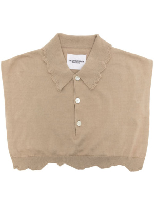 

Collared bib scarf, Takahiromiyashita The Soloist Collared bib scarf