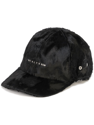 

Fur baseball cap, 1017 ALYX 9SM Fur baseball cap