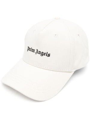 

Logo-print cotton cap, Palm Angels Logo-print cotton cap