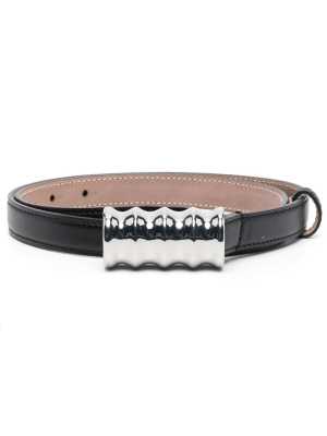 

The Small Julius leather belt, KHAITE The Small Julius leather belt