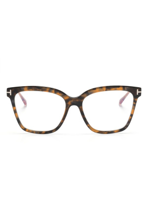 

Tortoiseshell-effect cat-eye glasses, TOM FORD Eyewear Tortoiseshell-effect cat-eye glasses